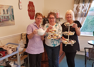 Care home’s first coffee morning a “huge success”