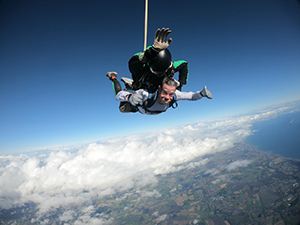 Mike sky dive