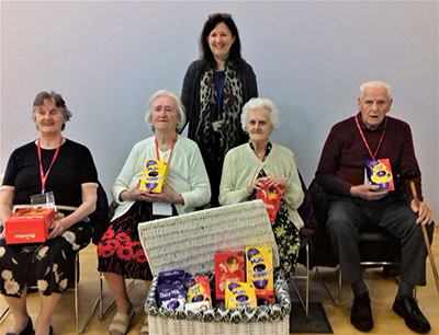 School invites elderly to see Egg-cellent Easter display