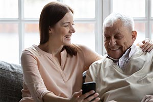 loved ones in care home