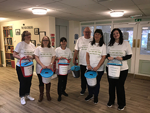 Supermarket bag pack raises funds for care home flower beds