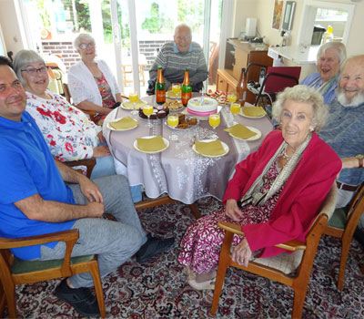 Big Lunch campaign at a Care Home