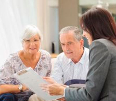 Care home residents receiving free financial and legal advice