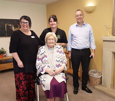 Harrogate Neighbours with emergency lifting chair