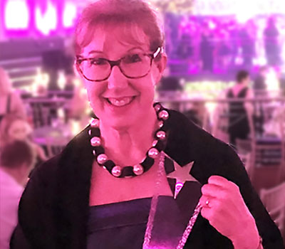 Lorraine Lee at The Caring UK Awards 2019