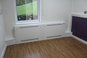 Pendock’s LST radiator guards protect against risk of burns in care homes 