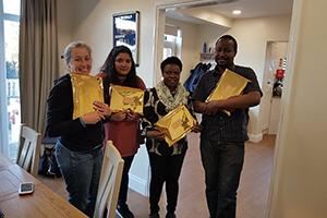 Chocolate Treats Given To Care Staff