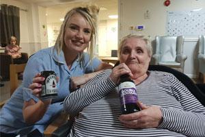 Stout and sandwiches a hit with care home residents