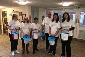 Supermarket bag pack raises funds for care home flower beds