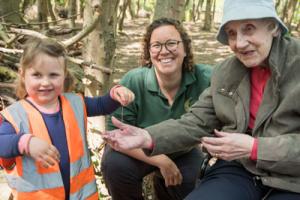 Forest Nursery Students with Dementia Sufferer