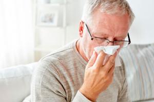 Man in care home beating the flu