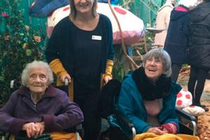 Borough Care residents visiting Wonderland Festival