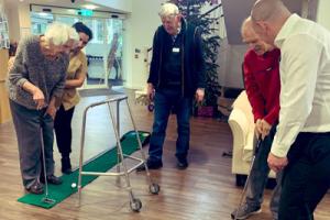 Residents at Gracewell of Bookham Care Home